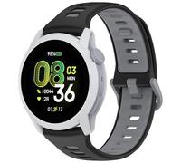 KUTEWEU Silicone Cinturino per Realme Watch 5/Coros Pace 4 Strap, Cinturini di Ricambio Bracciale 22mm Watchband ricambio Bracelet per Xiaomi Watch5/Galaxy Watch3 45mm Smartwatch (Nero Grigio)