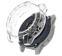 KUTEWEU Silicone Cover Compatibile con Garmin Descent G1 Custodia, Morbida TPU Clear Protettivo Case Skins Copertura Resistente Shell per Garmin Descent G1 Smartwatch Accessori (Bianco)