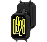 KUTEWEU Silicone Custodia Compatibile con Redmi Watch 5 Lite, Portable Cover di Ricambio per Custodia Protettiva Antiurto e Infrangibile per Redmi Watch5 Lite Smartwatch Accessori (2 Pezzi Nero)