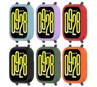 KUTEWEU Silicone Custodia Compatibile con Redmi Watch 5 Lite, Portable Cover di Ricambio per Custodia Protettiva Antiurto e Infrangibile per Redmi Watch5 Lite Smartwatch Accessori (6 Pezzi-C)