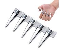 Kutocesy Giocattoli del Sessso in Metallo Unghie Finte 5 Pezzi Kit Bondage Strumenti di Piacere Sessuale Feticcio per Giochi di Coppia Foreplay Bondage