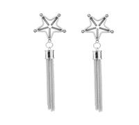 Kutocesy Pinze Capezzoli Regolabili SM Sex Toys Bondage Fetish Morsetti per capezzoli regolabili per coppie estreme Donne e uomini Catena per capezzoli con design a nappa (peach)