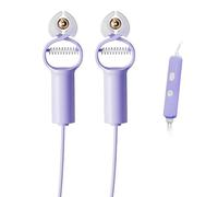 Kutocesy Vibratore Con Pinze Per Capezzoli Con Connessione USB Per La Stimolazione Dei Capezzoli E Del Clitoride Pinze Per Capezzoli Giocattoli Bdsm Estremi Per Donne (Purple)