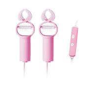 Kutocesy Vibratore Con Pinze Per Capezzoli Con Connessione USB Per La Stimolazione Dei Capezzoli E Del Clitoride Pinze Per Capezzoli Giocattoli Bdsm Estremi Per Donne (Dark Pink)