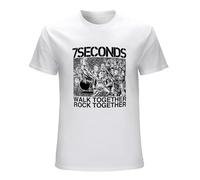 Kutog 7 Seconds Brian Walsby Punk Hardcore Rare Mens T-Shirt White Unisex Tee XL