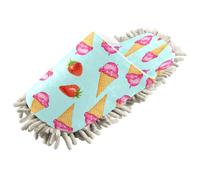 Kutsu Pantofole a forma di coni gelato su verde menta chiaro per la pulizia dei pavimenti, pantofole per la pulizia dei pavimenti, pantofole per donne e uomini, M, Come nella foto, Medium