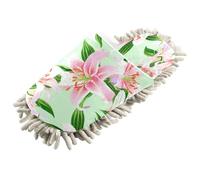 Kutsu Pantofole rosa a forma di gigli per la pulizia dei pavimenti, pantofole per la pulizia dei pavimenti, per donne e uomini, Come nella foto, Large