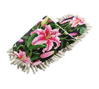 Kutsu Pantofole rosa a forma di gigli per la pulizia dei pavimenti, pantofole per la pulizia dei pavimenti, per donne e uomini, Come nella foto, Medium