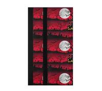 Kutsu Spooky Halloween Paesaggio Frigorifero Maniglia Coperture, 2 PZ Cucina Elettrodomestici Decor Maniglia Coperture, Forno Protector Tenere Off Impronte Digitali Macchie di Cibo Smudges