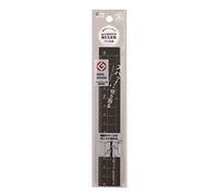 Kutsuwa Righello in Alluminio 15 cm Nero Set di 5 XS03BK-5P Un Righello che t...