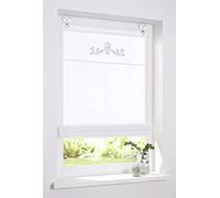 Kutti Kessy Crown - Tenda a pacchetto con occhielli, 100 x 140 cm, colore: Bianco