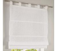Kutti Tenda a pacchetto Metis passanti 100% puro lino colore crema 100 * 140 cm