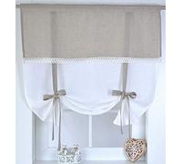 Kutti Tenda a Pacchetto Venezia bordada Stile Romantico Country 80 x 100 cm