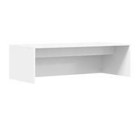 KUTYWEXFM Scrivania da parete, bianca, 100 x 45 cm, in legno | Tavolo sospeso sottile per casa e camera da letto, risparmia spazio sul pavimento e crea ordine nella stanza.