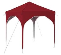 KUTYWEXFM Tenda pop-up per feste, 194 x 194 cm, altezza regolabile | Pratico gazebo da giardino con regolazione in altezza a 3 livelli, include borsa per il trasporto e ancoraggio per eventi