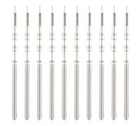 Kuuddker 10PZ Movimento Orologio Stem Acciaio Kit Orologio di Parti NH35 NH36 NH38 NH39 Movimento Orologio Stem Pezzi di Ricambio