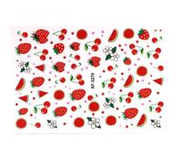 Kuuleyn 10 pezzi adesivo per nail art 3D, decalcomania per unghie, decorazione autoadesiva per manicure fai te per il salone di casa