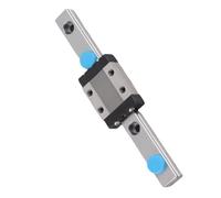 Kuuleyn 1pc LML9B Miniatura Gui lineare Larghezza 9 mm con binario di movimento lineare in acciaio a blocchi di scorrimento per attrezzatura di precisione 55 mm Lunghezza (95)