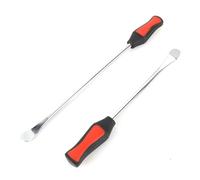 Kuuleyn 2pcs cucchiai di pneumatici 11,81in 14,57 pollici in acciaio carbonio manico ergonomico pneumatico motociclistico cambio leva per bici sporco