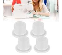 Kuuleyn 4 pezzi piedini per cuscino in plastica per macchina da cucire adatti per accessori per la riduzione delle vibrazioni del letto antiscivolo Singer