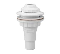 Kuuleyn a Terra Pool a Terra Jet di Ritorno Completo, Kit di Getto di Ritorno in Piscina, Montaggio per Getto di Ritorno Completo PVC PVC 1-1/2 Pollici di restituzione