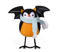 Kuuleyn Bird Ornament of Halloween, bambola degli uccelli del Festival fantasma, mostra di finestre, decorazione per feste, tavolo Adorno, per la festa di carnivali di Halloween, (naranja)