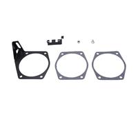 Kuuleyn Bolt Air Intake Throttle Cable Bracket, 4 Bolt Throttle Cable Bracket 81012 Steel 92 to 102mm Engine Intake Throttle Cable Bracket