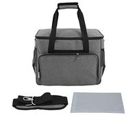 Kuuleyn Borsa per macchina da cucire Borsa per macchina da cucire portatile di grande capacità Tracolla regolabile Materiale in nylon Ampia apertura versatile per macchina da