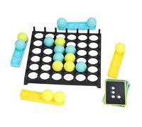 Kuuleyn Bouncing Ball Game,Plastic Material Interactive Desktop Ball Game, Enhancing Hand Eye Coordination Endurance Training Color Matching Team Competition with Two Colors