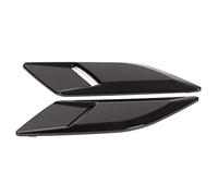 Kuuleyn Car Hood Vent Trim, Engine Hood Vent Cover Trim, Pair Bonnet Air Outlet Trim Decoration Cover Replacement for Sport L494 2014 - 2022 (Glossy Black)