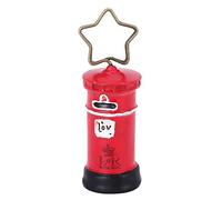 Kuuleyn Cast Mailbox, supporto in resina, memoria della carta Memoria Nota Messaggio Organizzatore Casa Craft Crafta fai -da -te per l'organizzazione del banco di familia