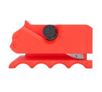 Kuuleyn Cat Scratcher Cardboard Cutter,DIY Cardboard Cutting Tool,Plastic 3D Printing Cardboard Cutting Tool,for 0.3in Thickness Scratching Boards,for Cat Lovers (Rosso)