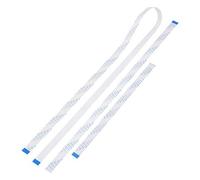 Kuuleyn Cavo a Nastro per Fotocamera, 3 Pezzi/Set 15 Pin 30 cm 50 cm 100 cm Cavo Piatto Flessibile a Nastro FFC per Fotocamera modulo Raspberry Pi Pet Bianco