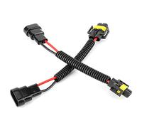 Kuuleyn Cavo Adattatore Presa, Cavo connettore Adattatore, Cavo in PVC + Rame 2 Pezzi 9005/9006 Connettore Cavo di conversione Adattatore da Maschio a Femmina H11