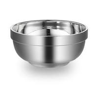 Kuuleyn Ciotole in Acciaio Inossidabile, Ciotole per Miscelazione, Ciotola in Metallo a Doppio Strato Ciotola Rotonda di Grande capacità Ciotola per Miscelazione Multiuso per