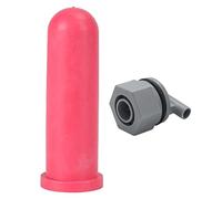 Kuuleyn Ciuccio per Secchio per Mangime per Latte, Gomma 1 Set Ciuccio per Bestiame Secchio per Mangime per Latte Ciuccio per Bere Latte Capezzolo con Valvola Forniture per L'alimentazio(Size1)