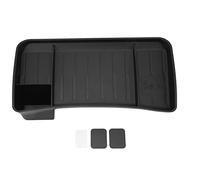 Kuuleyn Console Center dietro lo schermo di archiviazione, shboard Hidden Organizer, dietro lo schermo TPE shboard Center Console Center Console Center Organizzatore Tissuta (Nero)