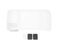 Kuuleyn Console Center dietro lo schermo di archiviazione, shboard Hidden Organizer, dietro lo schermo TPE shboard Center Console Center Console Center Organizzatore Tissuta (Bianco)