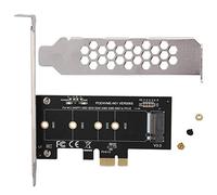 Kuuleyn Convertitore, Metal Baffle Adattatore PCI-E a M.2 Connettore per scheda di espansione saldamente per M2 NGFF NVME Hard Drive Funzione hot-swapping