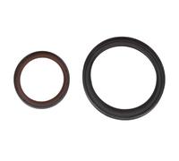 Kuuleyn Crankshaft Oil Seal Set 0514A2 Front Rear Engine Crankshaft Oil Seal Kit Replacement for 2008 206 207 3008 307 308 C2 C4 DS Series Plastic Material