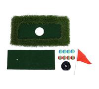 Kuuleyn Floating Golf Green for Pool, Golf Putting Green, Golf Floating Putting Green Practice Mat 30x60cm Mini Indoors Outdoor Golf Carpet Mat