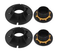 Kuuleyn Furniture Support Leg Base Set PP Adjustment Unit 2Pcs