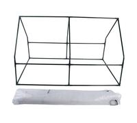 Kuuleyn Garden Greenhouse, Kit di piante da giardino floreale, tenda da serra portatile a prova di congelamento a prova di congelamento professionale per facilità di assemblaggio (150*90*90 cm)