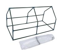 Kuuleyn Garden Greenhouse, Kit di piante da giardino floreale, tenda da serra portatile a prova di congelamento a prova di congelamento professionale per facilità di assemblaggio (120*60*60 cm)