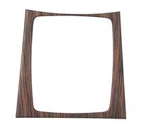 Kuuleyn Gear Shift Trim, Interior Sticker Frame Cover Trim, Gear Shift Panel Frame Sticker Fits for C Class GLK W204 X204 08-13 (Pine Wood Grain Color)