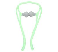 Kuuleyn Hand Roller Neck Massage Tool,Trigger Point Neck Shoulder,Manual Self Massager Material Ergonomic Design Portable Deep Tissue Relief Athletes Recovery Tool (Verde)