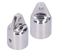 Kuuleyn Hardware Marino, Tappo per Occhiali Top Bimini, 2pcs Bimini Tappo Superiore Accessori per estremità oculare Esterna 316 Acciaio inossibile per Tubo Rotondo 1 in