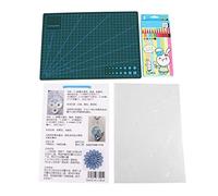 Kuuleyn Hojas de plástico termocontraíble Hojas retráctiles lijadas, hoja termorretráctil para bricolaje Daisy Pin A4 Tabla de cortar DIY Accesorios artesanales hechos a mano para niños