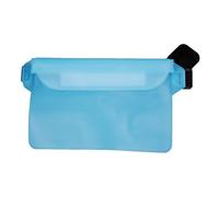 Kuuleyn in PVC a tre strati con cinturino sigillato, borsa stagna per telefono touchscreen, con cintura regolabile, universale, custodia galleggiante per spiaggia, canottaggio, (Azzurro)