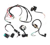 Kuuleyn Kit cablaggio motore avviamento elettrico, componenti impianto elettrico, gruppo cablaggio completo per motociclette a ruote 50/110/125 Pit Off Road (ATV)